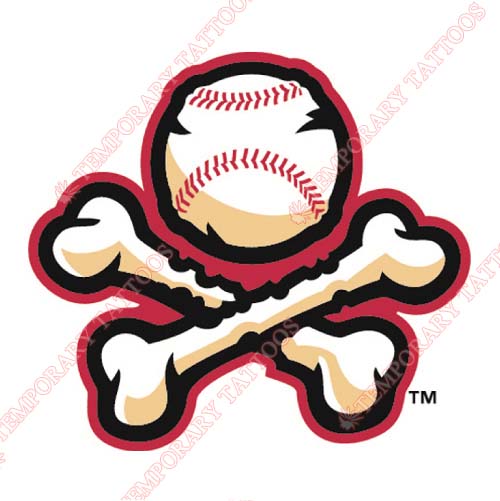 El Paso Chihuahuas Customize Temporary Tattoos Stickers NO.8153